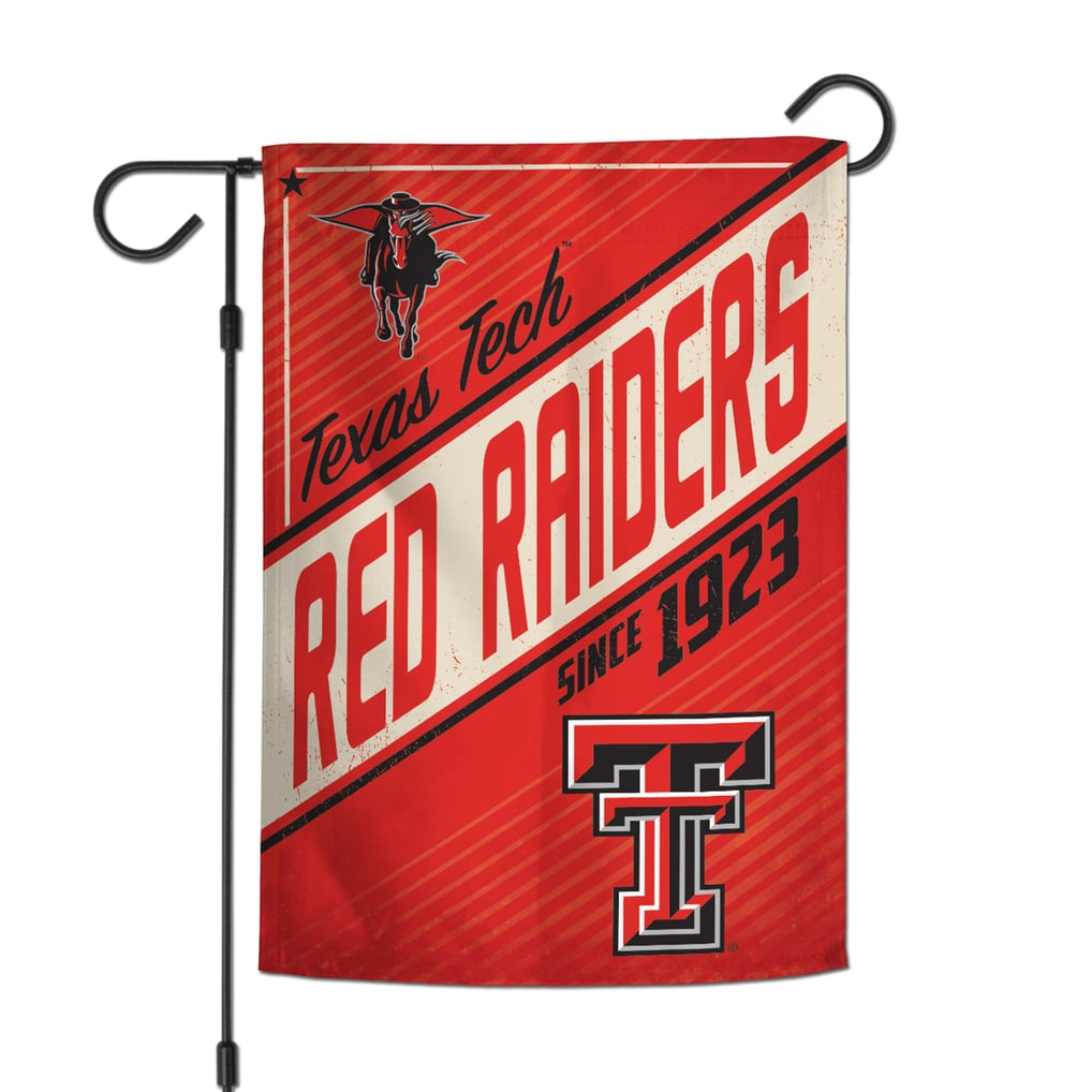 Texas Tech Red Raiders WinCraft 12" x 18" Throwback Logo Double-Sided Garden Flag