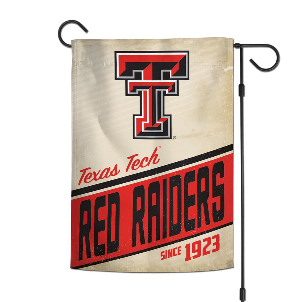 Texas Tech Red Raiders WinCraft 12" x 18" Throwback Logo Double-Sided Garden Flag