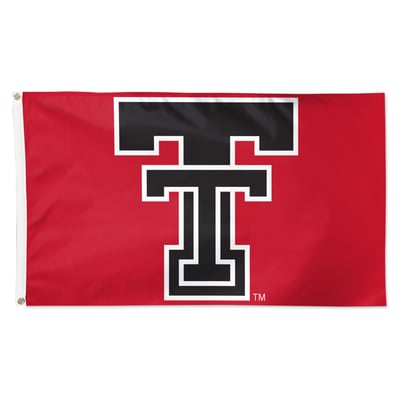 Texas Tech Red Raiders WinCraft 3' x 5' Single-Sided Deluxe Flag