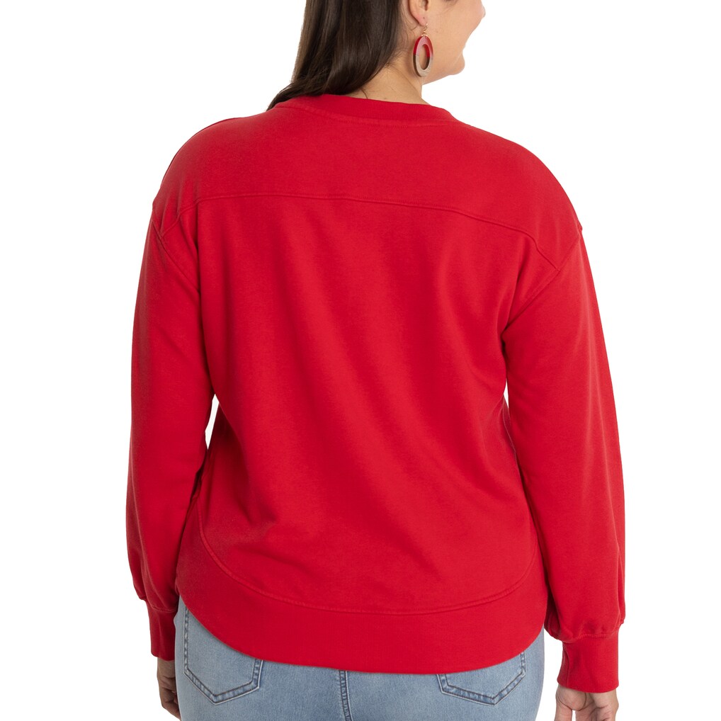 Texas Tech Red Raiders Women's Yvette Pullover Sweatshirt - Red