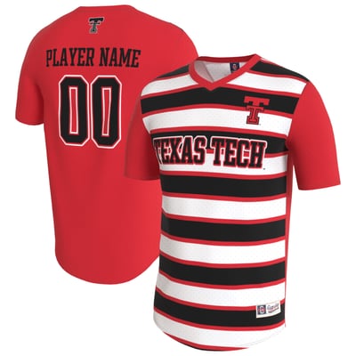 Texas Tech Red Raiders GameDay Greats Youth NIL Pick-A-Player Collegiate Women's Soccer Lightweight Fashion Jersey - Red
