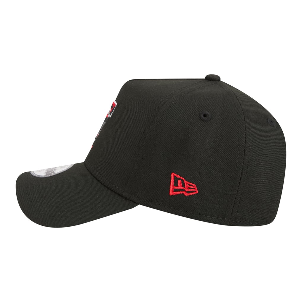 Texas Tech Red Raiders New Era Youth 9FORTY A-Frame Adjustable Hat - Black