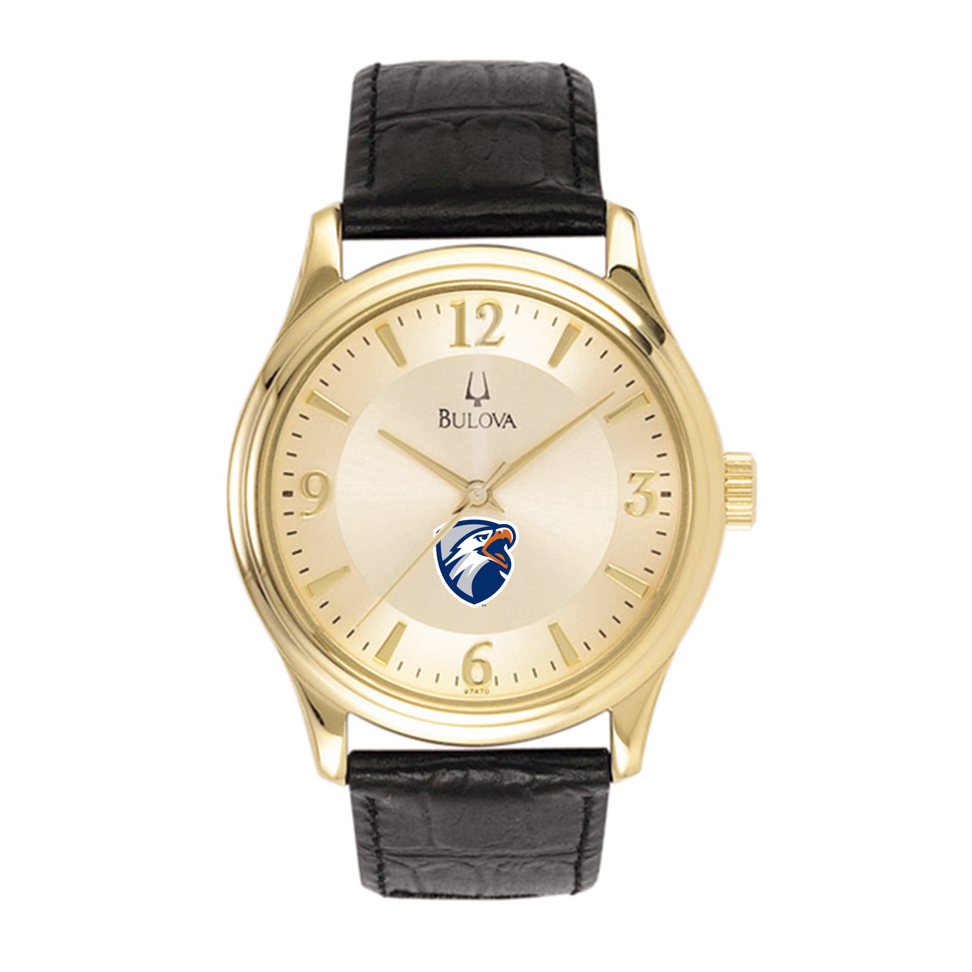 Bulova Texas Tyler Patriots Gold/Black Stainless Steel Watch with ...