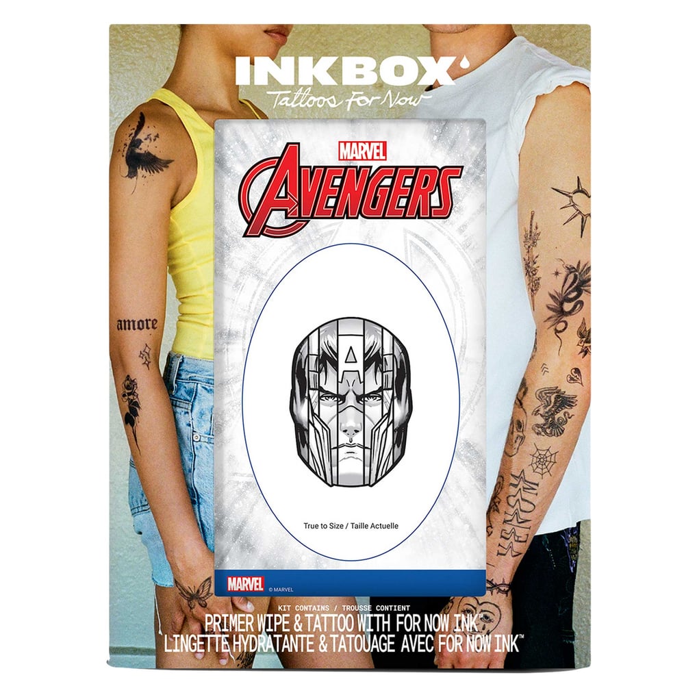  The Avengers Inkbox 3" x 3" Avenge It Temporary Tattoo