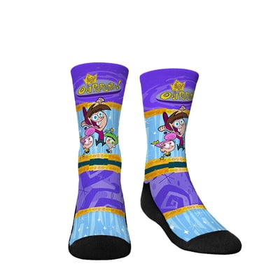  The Fairly OddParents Rock Em Youth Crew Socks - Blue
