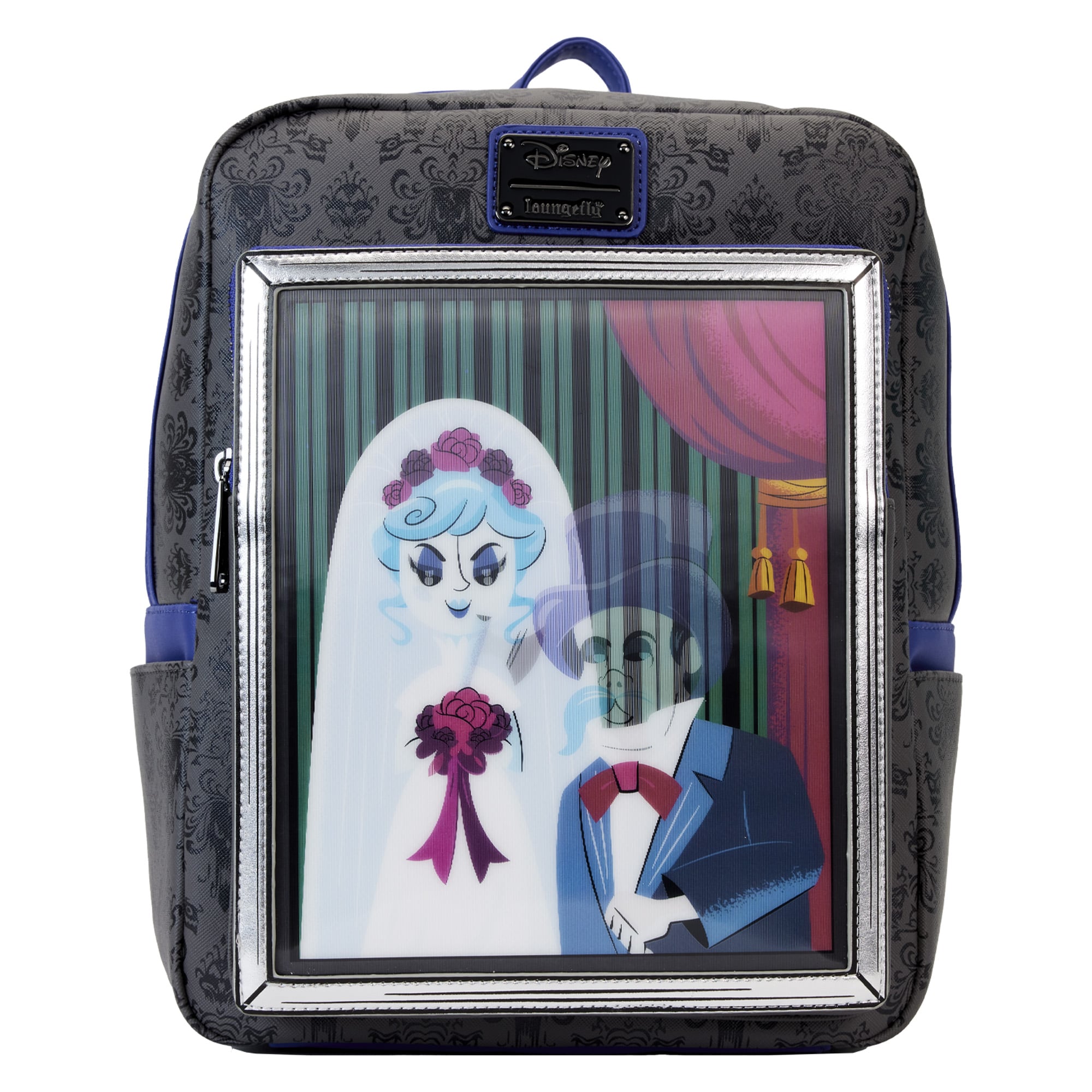 Haunted Mansion Bride Backpack Loungefly Disney The Haunted Mansion Bride Lenticular Mini  main image 3