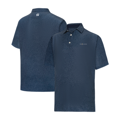  THE PLAYERS FootJoy Scatter Dot Pique ProDry Polo - Navy