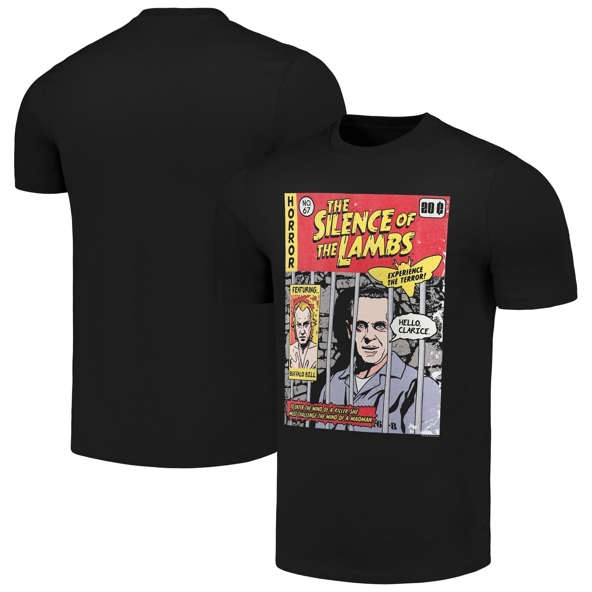 The Silence of the Lambs Graphic T-Shirt - Black