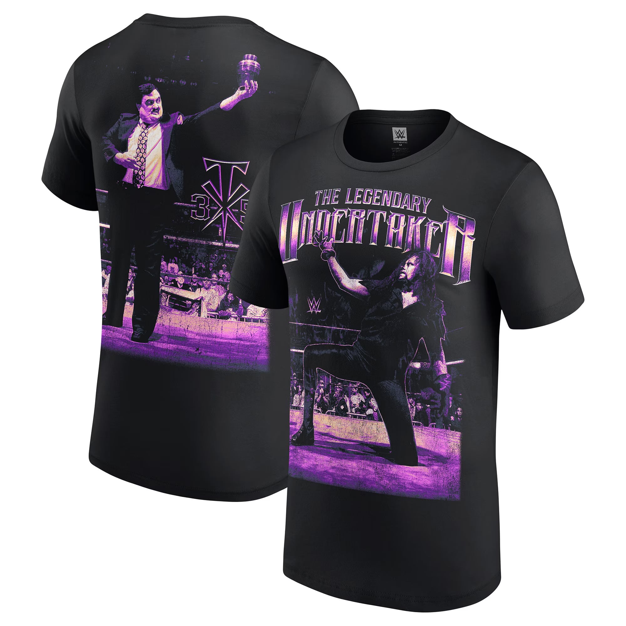 The Undertaker 35 Years Kneeling T-Shirt - Black