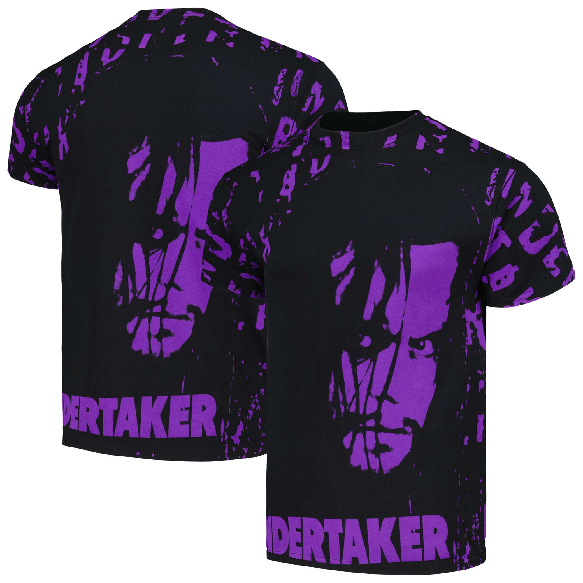The Undertaker Ripple Junction Retro Graphic T-Shirt - Black