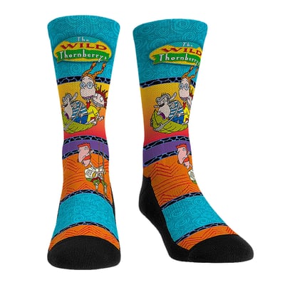  The Wild Thornberrys Rock Em Unisex Showtime Crew Socks
