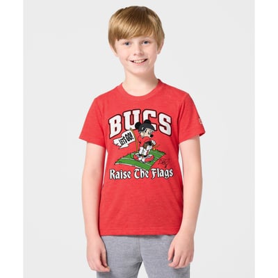 Tampa Bay Buccaneers x Mickey Mouse Homage Toddler Tri-Blend T-Shirt - Red