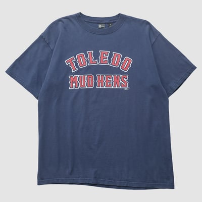 Toledo Mud Hens Gear For Sports 2000s T-shirt - Navy - L by Fanatics Real Vintage