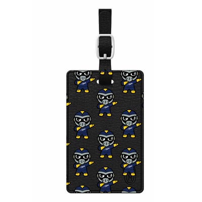 Toledo Rockets Mascot Tokyodachi Luggage Tag - Black