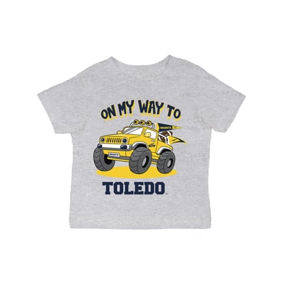 Toledo Rockets Vive La Fete Infant On My Way T-Shirt - Gray