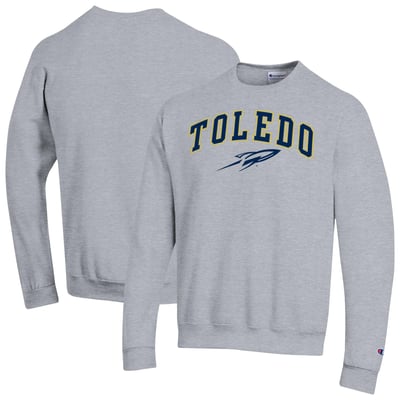 Toledo Rockets Champion Arch Powerblend Sweatshirt - Heather Gray
