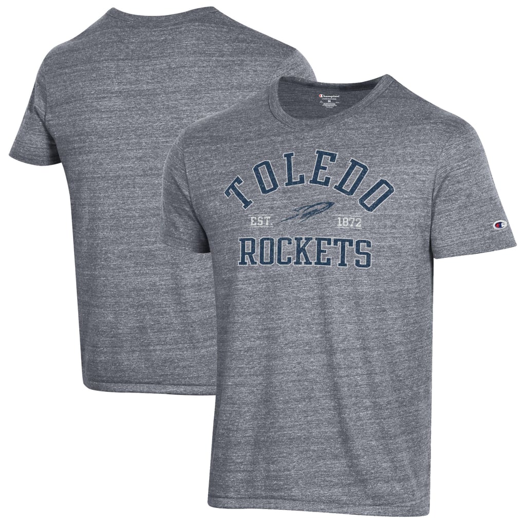 Toledo Rockets Champion Ultimate Tri-Blend T-Shirt - Heathered Gray