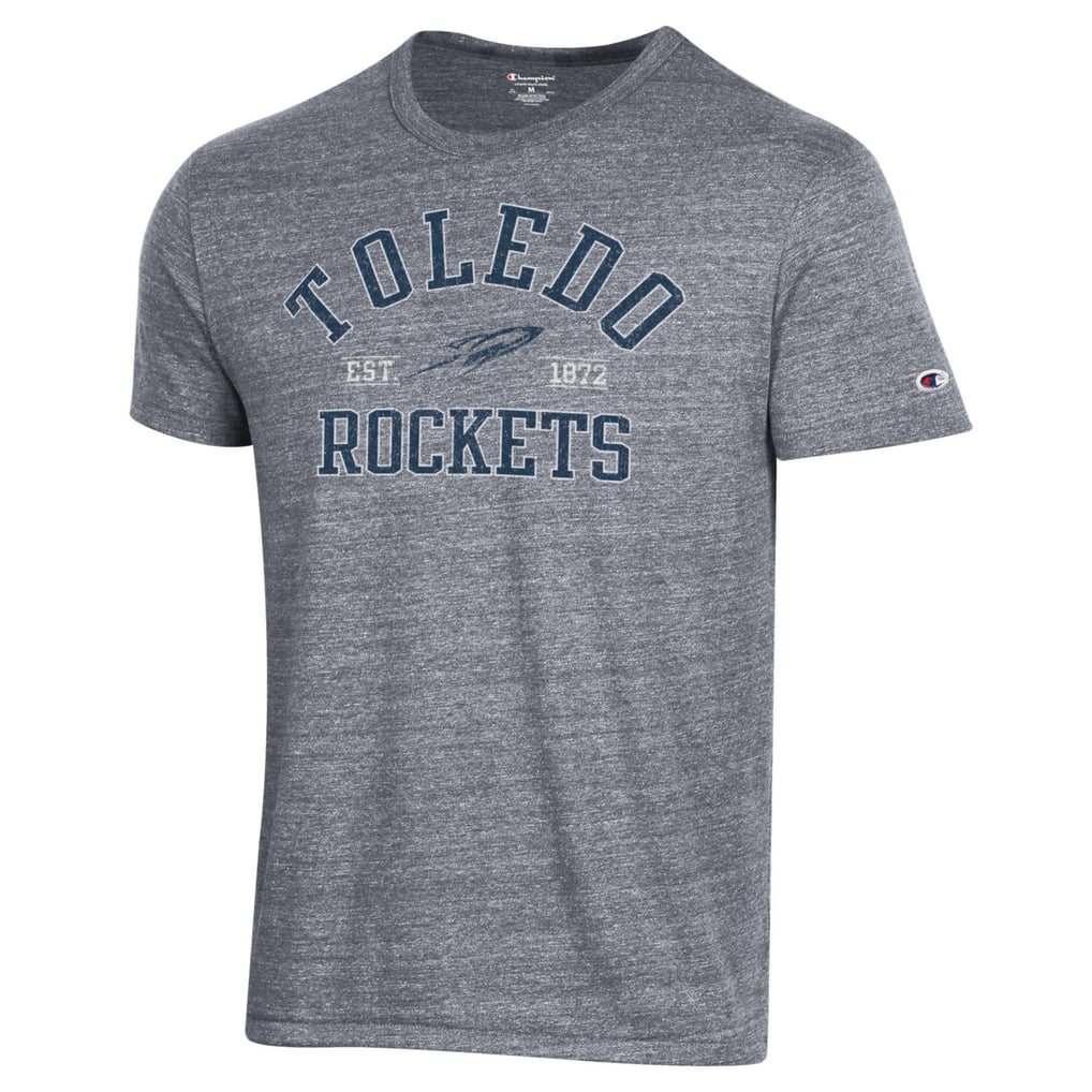 Toledo Rockets Champion Ultimate Tri-Blend T-Shirt - Heathered Gray