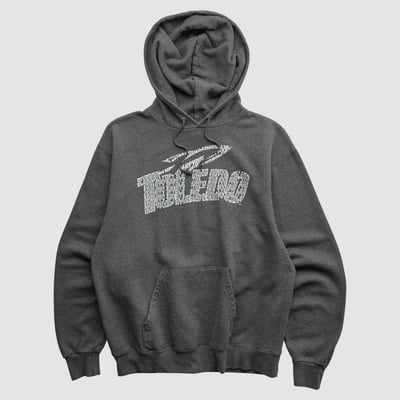Toledo Rockets Champion 2000s Hooded Pullover Sweatshirt - Charcoal - S by Fanatics Real Vintage