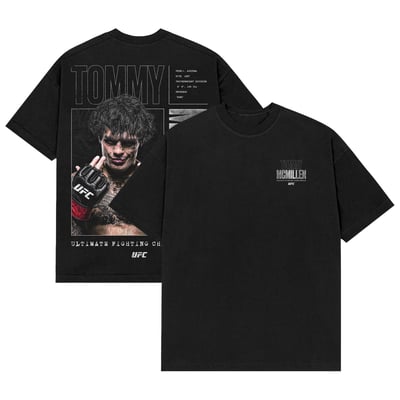 Tommy McMillen UFC Stats T-Shirt - Black