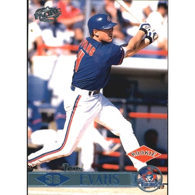 1999 Pacific Platinum Blue #440 Tom Evans