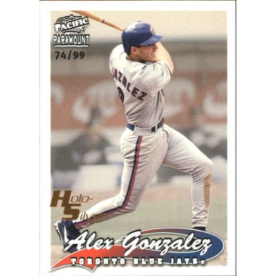 1999 Paramount HoloSilver #246 Alex Gonzalez