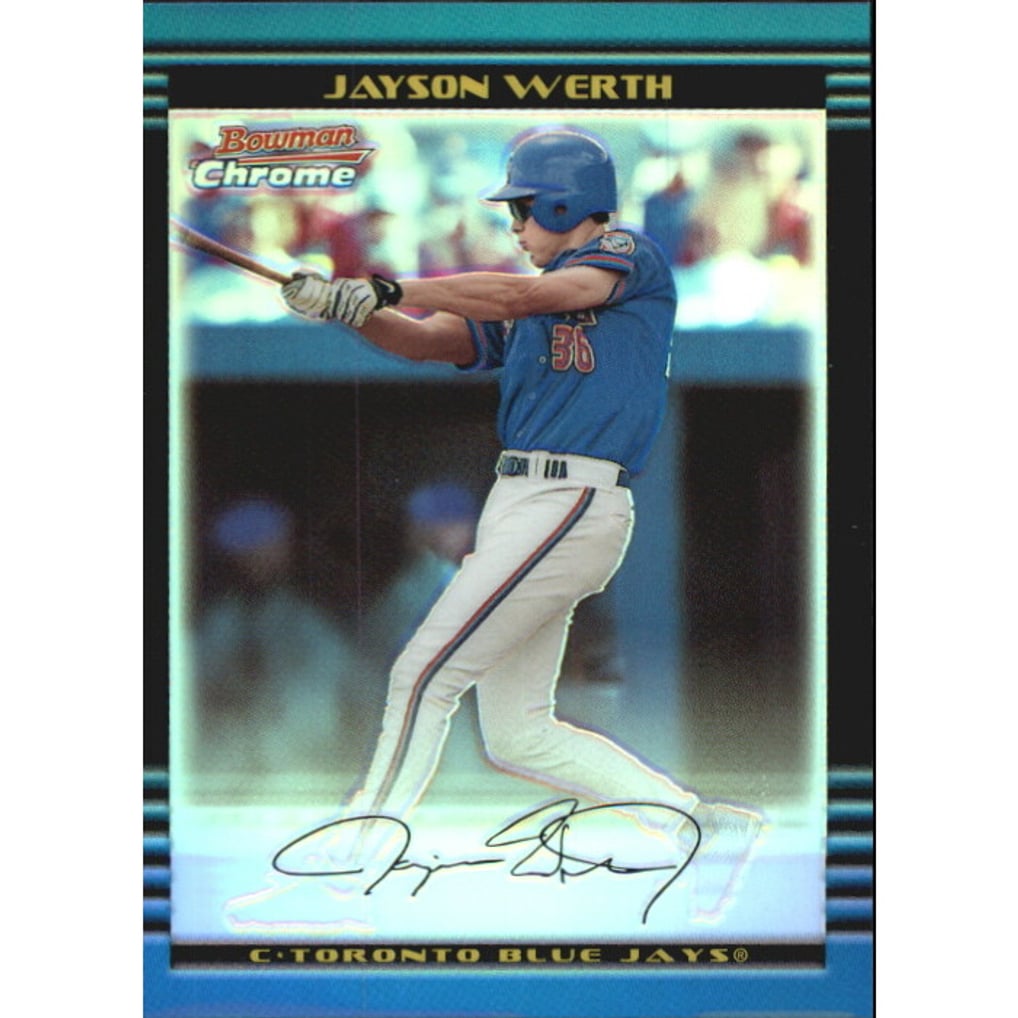 2002 Bowman Chrome Refractors #151 Jayson Werth