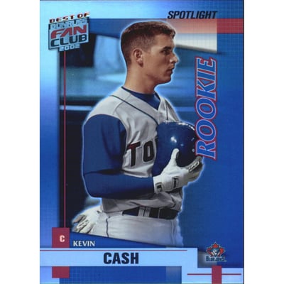 2002 Donruss Best of Fan Club Spotlight #208 Kevin Cash/Distributed in '02 Donruss The Rookies