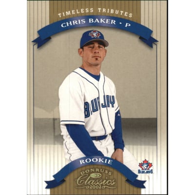 2002 Donruss Classics Timeless Tributes #108 Chris Baker ROO