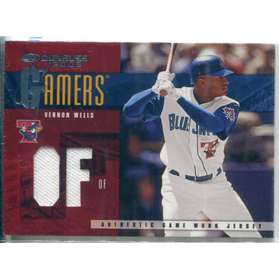 2003 Donruss Gamers Position #48 Vernon Wells