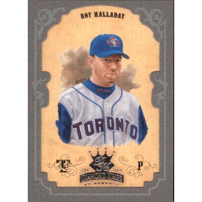 2004 Diamond Kings Framed Silver #37 Roy Halladay