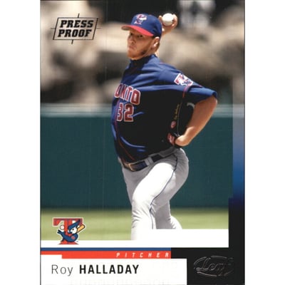 2004 Leaf Press Proofs Silver #96 Roy Halladay