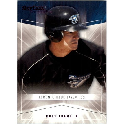 2005 SkyBox Autographics Royal Insignia #98 Russ Adams ROO