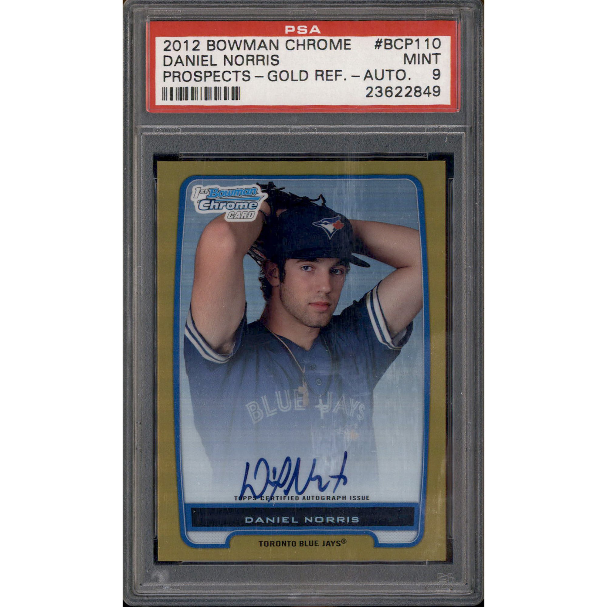 2012 Bowman Chrome Gold Refractor ダルビッシュ 有 50枚限定 RC Auto 