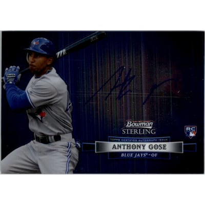 2012 Bowman Sterling Rookie Autographs #AG Anthony Gose