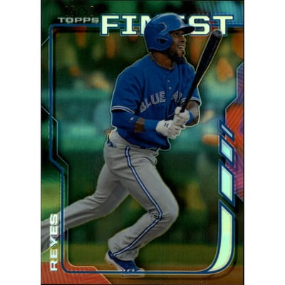 2014 Finest Gold Refractors #95 Jose Reyes