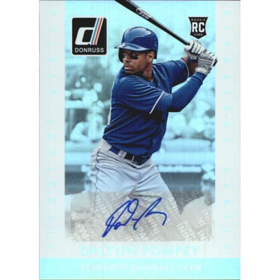2015 Donruss Signature Series #11 Dalton Pompey