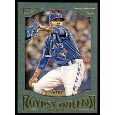 2016 Topps Gypsy Queen Framed Green #14 Marcus Stroman