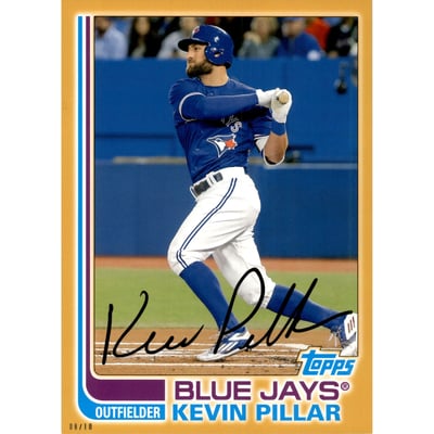 2017 Topps Archives 5x7 Gold #171 Kevin Pillar