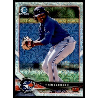2018 Bowman Chrome Mega Box Prospects Refractors #BCP150 Vladimir Guerrero Jr.