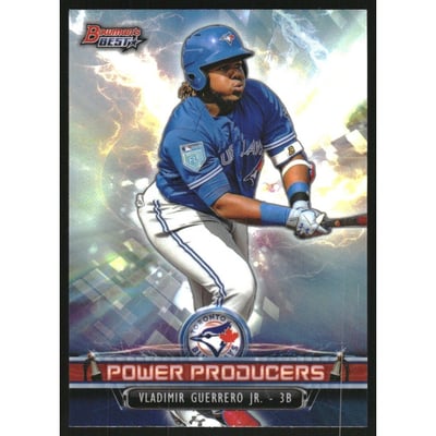2018 Bowman's Best Power Producers Refractors #PPVGJ Vladimir Guerrero Jr.