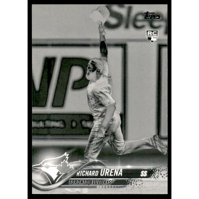 2018 Topps Black and White Negative #148 Richard Urena