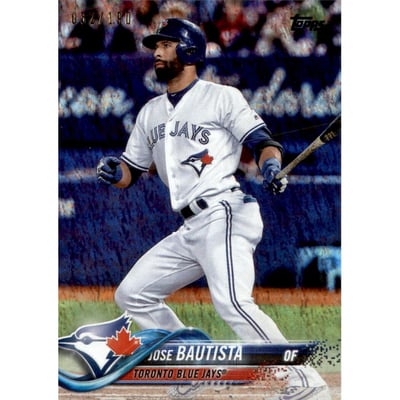 2018 Topps Factory Set Foilboard #238 Jose Bautista