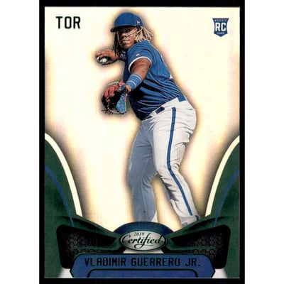2019 Certified Green #35 Vladimir Guerrero Jr.