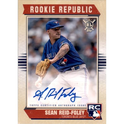 2019 Topps Big League Rookie Republic Autographs #RRASR Sean Reid-Foley