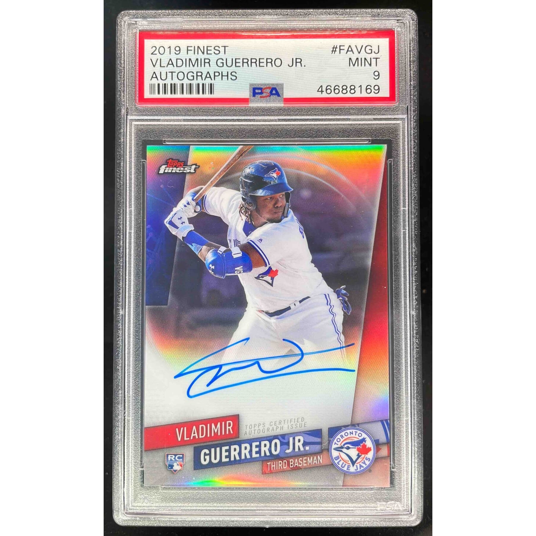NEW TOPPS 2019 Vladimir Guerrero PSA 9