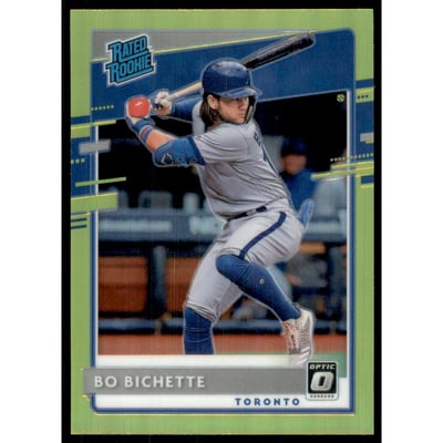 2020 Donruss Optic Lime Green #37 Bo Bichette RR