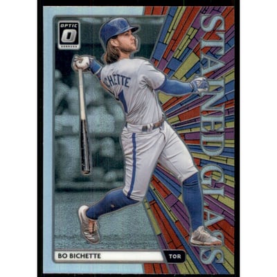 2020 Donruss Optic Stained Glass Holo #9 Bo Bichette