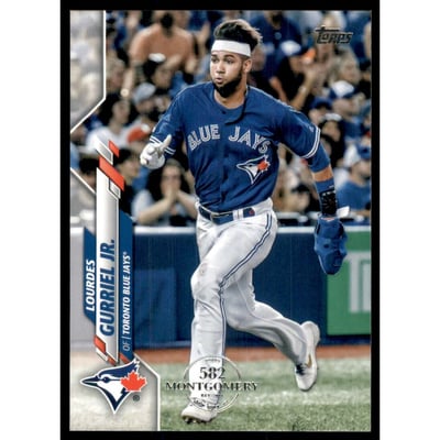 2020 Topps Factory Set 582 Montgomery Club #346 Lourdes Gurriel Jr.