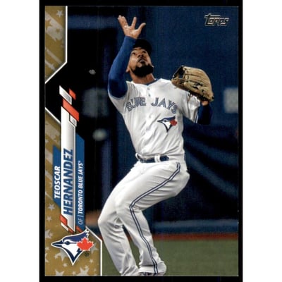 2020 Topps Factory Set Gold Stars #644 Teoscar Hernandez